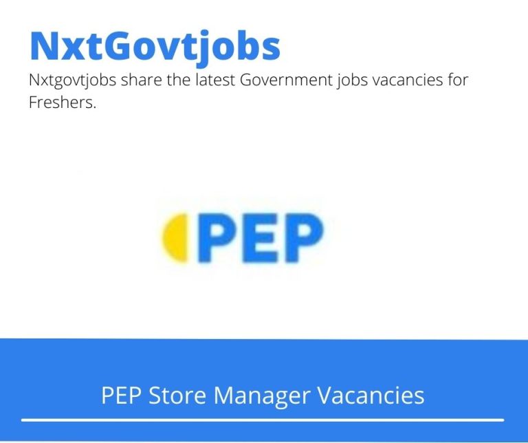 Apply Online for PEP Store Manager Vacancies 2022 @pepstores.com
