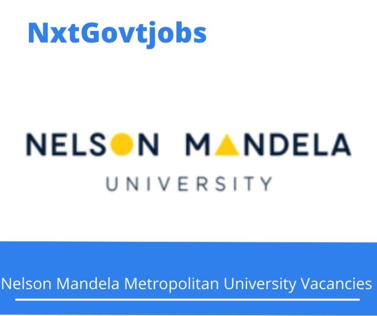 Nelson Mandela Metropolitan University Senior Lecturer Nursing Vacancies in Gqeberha 2023