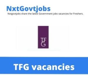 TFG Store Manager Vacancies in Port Elizabeth 2022 