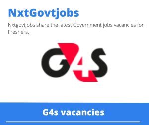 G4s Tactical Support Unit Vacancies in East London 2023