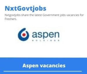 Aspen Lab Technician Vacancies in Port Elizabeth – Deadline 05 Dec 2023