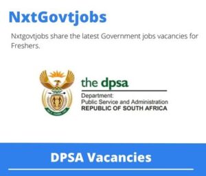 DPSA Admin Clerk Vacancies in Matatiele 2024
