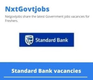 Standard Bank Branch Routine Officer Vacancies in Butterworth – Deadline 15 July 2023